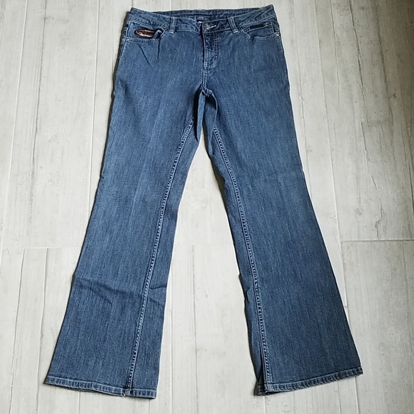 Harley-Davidson Boot Cut Leg Jean - Picture 4 of 7